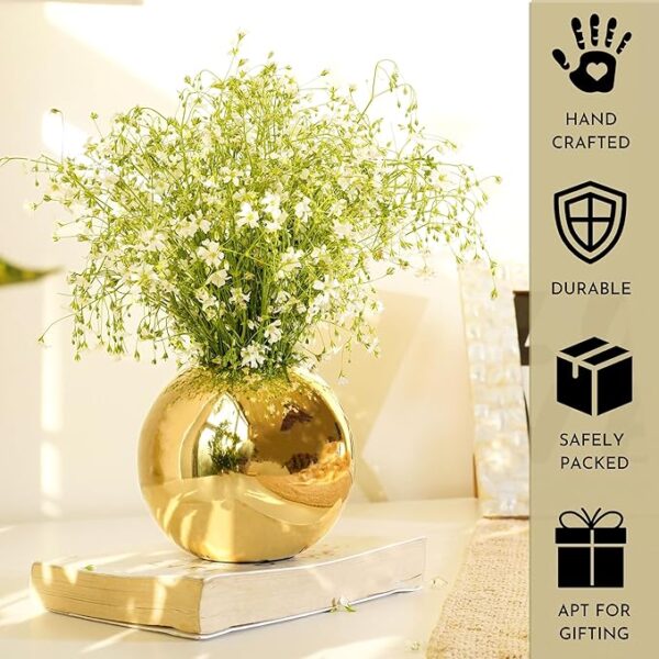 Round Flower Vase - Image 4