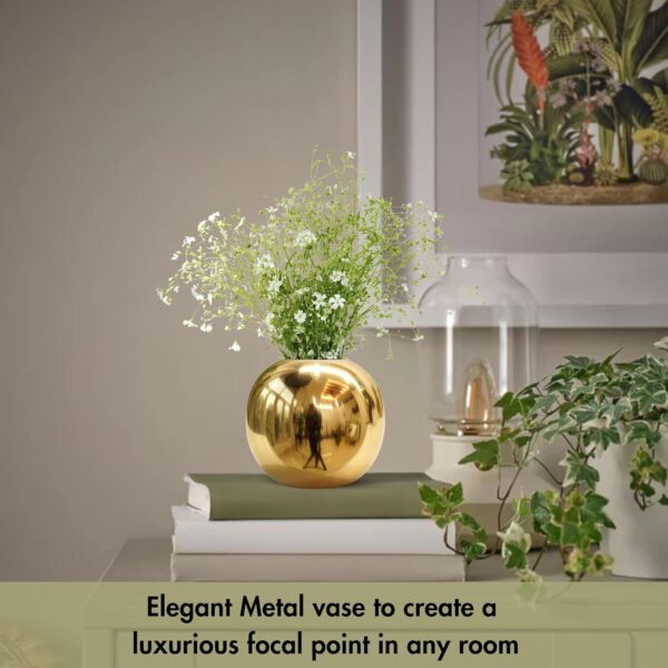 Round Flower Vase - Image 2